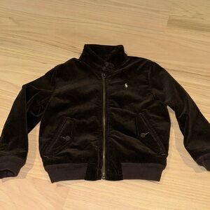 Polo by Ralph Lauren Kids Brown Corduroy Bomber Jacket Size 5